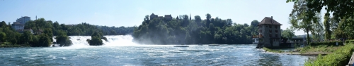 De Rheinfall bij Schaffhausen