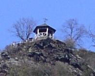 Drei Burgen Blick (Vue sur trois châteaux forts)